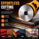 thumbnail image 5 of Cuchillas para cortador rotativo Kingsource 60 mm paquete de 10 SKS‑7, 5 of 6