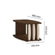 thumbnail image 3 of Mesa De Centro Caribe Rectangular Almendra - Beige, 3 of 7