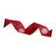 thumbnail image 3 of Cinta Navideña De 2 Pulgadas De Ancho, Cinta De Lino Para Manualidades De Festivales, Suministros Para Fiestas, Color Rojo, 3 of 3