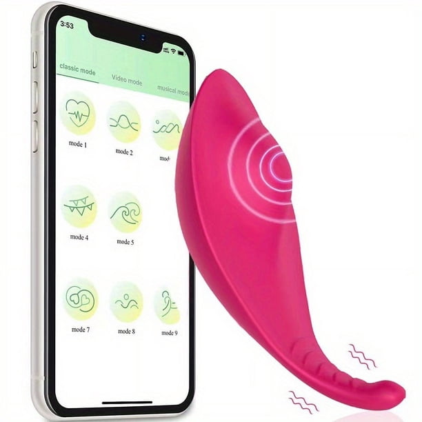 1pc Waterproof Clitoral and G-Spot Vibrator with Remote Control for Women and Couples - 9 Vibration Massager with App Control for Enhanced Pleasure
