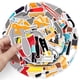 thumbnail image 3 of Pegatinas decorativas UNGNU 50 piezas 5‑8 cm vinilo impermeable, 3 of 6
