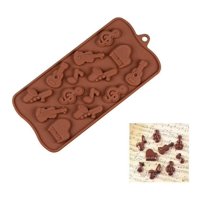 Genérico - Moldes De Chocolate Moldes Silicona Chocolate Instrumentos