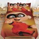 thumbnail image 1 of The Incredibles Cartoon Bedding Sets Ultra Soft Skin-Friendly Duvet Cover 3 Piece, Cute Comforter Cover Bed Set for Boys Girls Kids, 1 of 5