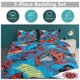 thumbnail image 5 of Spidean Print Bedding Set Pattern Duvet Cove Set3 Pieces Quilt Cover And Pillowcases for Women Men Teens, 5 of 5