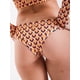 thumbnail image 2 of Bottom de Bikini Daikiri Mujer Calzón Sin Costuras Geométrico Naranjo Azul Protección UV50+, 2 of 3