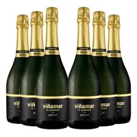 Viñamar - 6 Espumantes Brut, Chle, 750 Ml, 12.4%