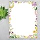 thumbnail image 3 of Membrete Cosco 21x28 cm 80 unidades Flower Meadows, 3 of 4