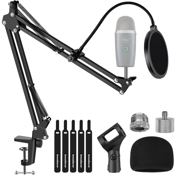 Soporte de micrófono InnoGear para Blue Yeti Nano con accesorios