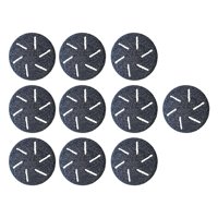 Magideal - Reemplazo De Discos De Papel De Lija De 10 Piezas, Discos De Callus Pulido De Pulido Herramienta De Eliminación De Artesanías De La Máquina De Callón Superficie Grabada