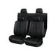 thumbnail image 1 of Fundas Cubre Asiento Para Autos Universal EcoCuero Negro, 1 of 4