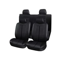 N-Ofertas - Fundas Cubre Asiento Para Autos Universal Ecocuero Negro