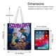 thumbnail image 5 of Scooby-Doo Bolso de tela con estampado de lienzo para mujer, bolsa de compras reutilizable y estética, con cremallera interior, regalo para mujer,38*45cm., 5 of 6
