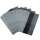 thumbnail image 4 of Placemats SHACOS, vinilo tejido para mesa de comedor, juego de 6 unidades, color negro, 4 of 8