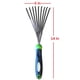 thumbnail image 2 of Rastrillo de mano Garden Guru con mango ergonómico de acero inoxidable, 2 of 7