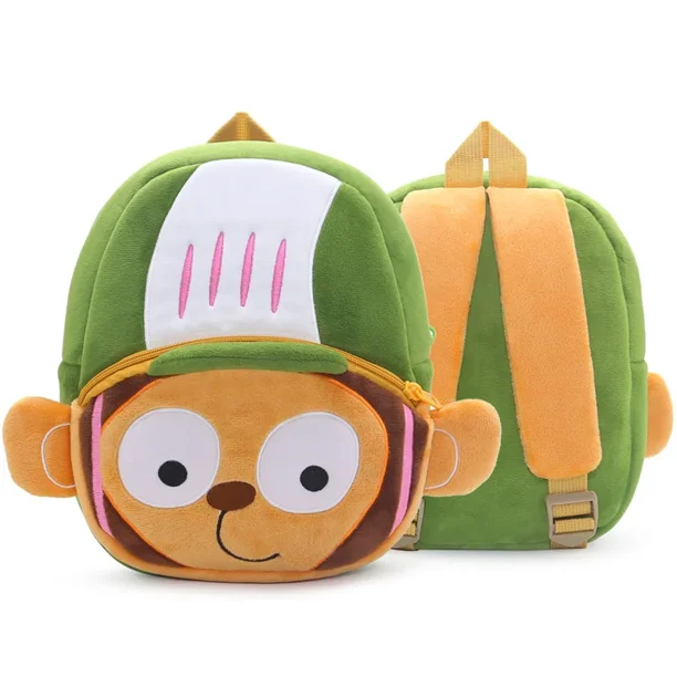Cartoon Cute Plush Kids Backpack Animal Backpack Boy Girl School Backpack Leisure Bag Kindergarten Boys and Girls School Bags
