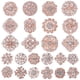 thumbnail image 2 of 24x Broches De Diamantes De Imitación Joyas Suministros Diarios Decoración De Vestuario Oro Rosa, 2 of 5