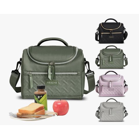 Riqui - Lonchera Térmica Gran Capacidad Oliva