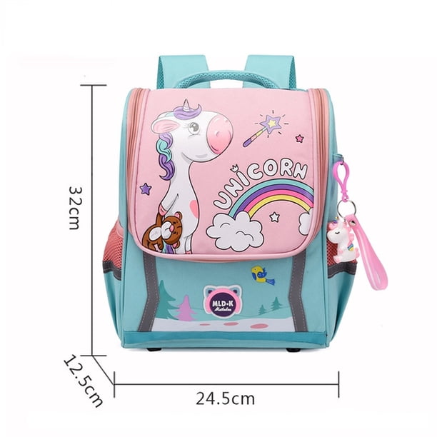Cute Girls Unicorn Backpacks For Boys 1-3 Grade Cartoon Orthopedic Waterproof Backpack Kindergarten School Bag Mochila Escolar