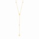 thumbnail image 5 of Collar ElegantConfetti Kennedy 18k Estrella Colgante 13CZ 10.2 cm, 5 of 10