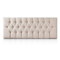 Muebles Hvm - Respaldo Capitone Antonia Hvm 2P Blanco Invierno