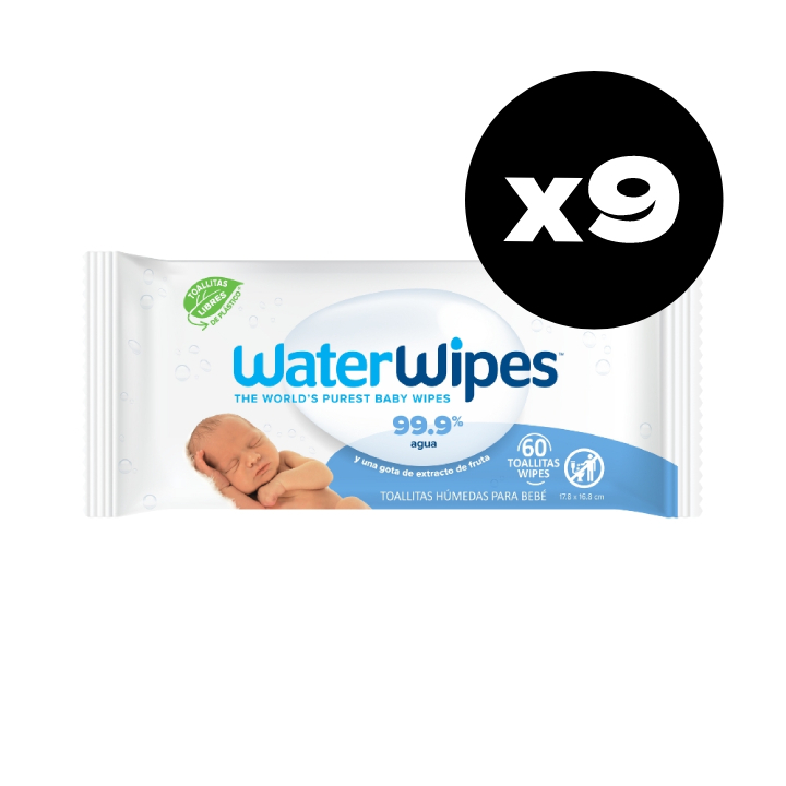 Pack Toallitas Húmedas Bio Waterwipes X 540 Uns