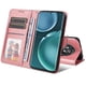 thumbnail image 5 of Funda Billetera para Honor Magic 4 con Porta Tarjetas y Soporte Ajustable Rosa, 5 of 5