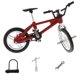 thumbnail image 1 of 1:24 Aleación En Miniatura Bicicleta De Dedo Bicicleta Diecast Modelo Escritorio Gadget Juguete Rojo, 1 of 5