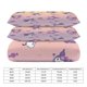 thumbnail image 2 of Kuromi Print Bedding Set Pattern Duvet Cove Set 3 Pieces 1 Quilt Cover And 2 Pillowcases for Women Men Teens, 2 of 5