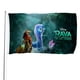 thumbnail image 1 of Raya y el Último Dragón Bandera impresa con temática, regalo perfecto para fanáticos, amigos y familiares, y adecuada para actividades al aire libre e interiores, decoraciones de fiesta. 120*180CM, 1 of 6