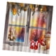 thumbnail image 2 of Juego De 2 Cortinas De Ventana De Dormitorio De Sala De Estar De Navidad 40x55 Pulgadas D, 2 of 5