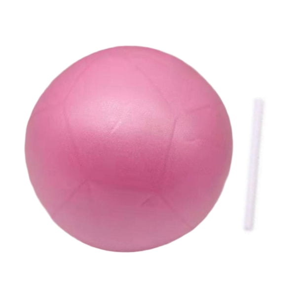 Pelota Pequeña para Pilates, Pelota de Yoga Y Fitness para Niños, Pelota de Gimnasia Rítmica, Pelota de Entrenamiento para Gimnasia, Squishy, Mejora E Rosa
