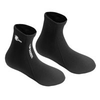 Magideal - Calcetines De Neopreno De , Botines De Playa Térmicos Antideslizantes Para Buceo, Botas De , Calcetín Para Kayak, Senderismo, Ejercicio Acuáti , S S