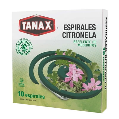 Repelente Espiral Citronella 10 Un Tanax