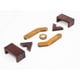 thumbnail image 3 of Juego de hockey de mesa de madera Professor PUZZLE, mini juego de mesa, 3 of 8