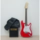 thumbnail image 3 of Pack Guitarra Electrica Roja Con Ampificador 10w, 3 of 3