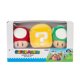 thumbnail image 1 of Pack de 3 peluches Club Mocchi Mocchi Super Mario de 8 cm, 1 of 7