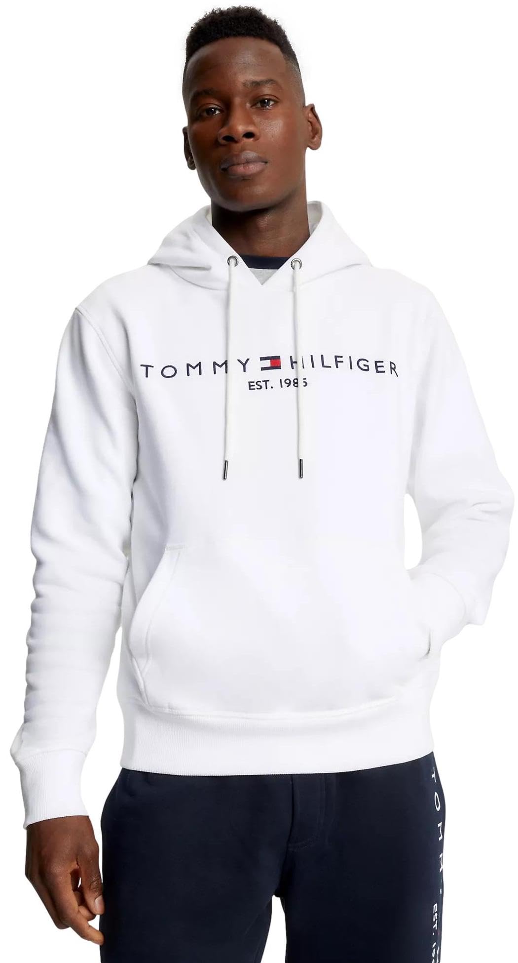 Sudadera Con Capucha Tommy Hilfiger Bordado Con El Logotipo De Tommy Para Hombre