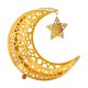 thumbnail image 2 of Platos De Bandeja De Ramadán Plato De Cena Ramadan Moon Star Para Mubarak Home Festival S Dorado, 2 of 5