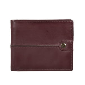 Billetera Cuero Hombre Gino Rodinis 161 Rojo