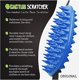 thumbnail image 2 of Rascador de Espalda Cactus Scratcher 114 cm Azul de 2 Lados, 2 of 6