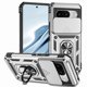 thumbnail image 1 of Funda Resistente Anillo Soporte Google Pixel 8 Privacidad Cámara Montaje Magnético Plata, 1 of 5