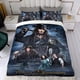 thumbnail image 4 of Piratas del Caribe Conjunto de sábanas temático, trío de piezas, cómodo y amigable con la piel, diseño único, regalo de decoración para el hogar para familiares, amigos y fans,173cm *218cm, 4 of 6