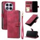 thumbnail image 2 of Funda Cartera para Xiaomi Redmi Note 14 Pro 5G Tapa con Ranuras, Soporte y Correa Rojo, 2 of 5