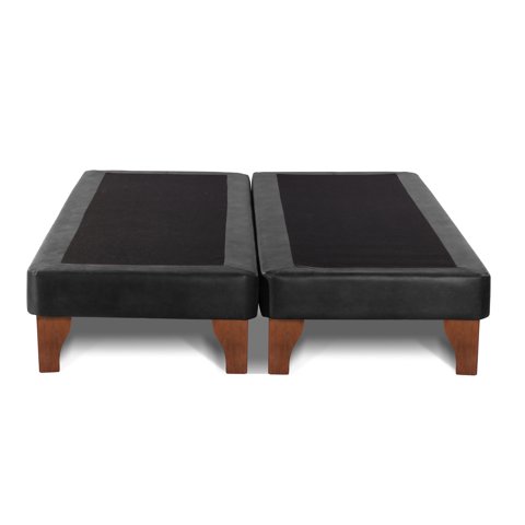 Latam Home - Base Europea Zen Cuero Negro 2 Pza