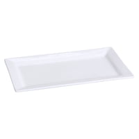 Plato Yanco Lk-210 Rectangular 10X6 Cm De Porcelana Blanca X24