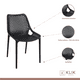 thumbnail image 2 of Pack de 4 Sillas de Terraza Air Berlín - Negras, 2 of 3