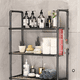 thumbnail image 3 of Mueble Organizador De Baño Lavadora Rack 3 Niveles Negro, 3 of 4