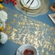 thumbnail image 2 of caminos de mesa dorados, rollo de malla fina con lentejuelas y purpurina metálica dorada de 28 x 299 cm, decoración de mesa dorada para eventos, fiestas, bodas, cumpleaños y Navidad., 2 of 7