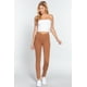 thumbnail image 5 of Pantalón de Punto de Tiro Medio Camel M, 5 of 5