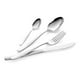 thumbnail image 1 of Set 4 Piezas Utensilios Cubiertos Cuchillo Acero Inoxidable, 1 of 3